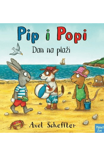 Pip i Popi - Dan na plaži (Slikovnica) - naslovnica