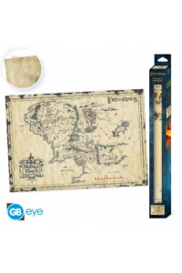 Lord Of The Rings - Parchment Poster - Middle Earth