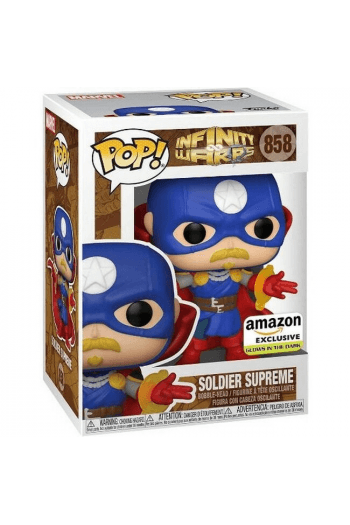 Funko Pop: Marvel - Infinity Warps - Soldier Supreme (Glow) (Exc.) - slika proizvoda