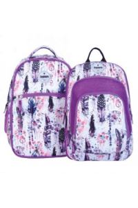Explore Ruksak 2U1 Purple & White