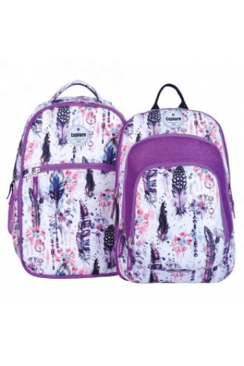 Explore Ruksak 2U1 Purple & White - slika proizvoda