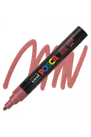 Marker Uni pc-5m Posca metallic crveni - slika proizvoda
