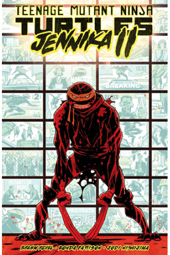 Teenage Mutant Ninja Turtles: Jennika II (Strip) - naslovnica