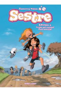 Sestre knjiga 5. – Uvijek pod nogama! / Pune energije! (Strip) - naslovnica