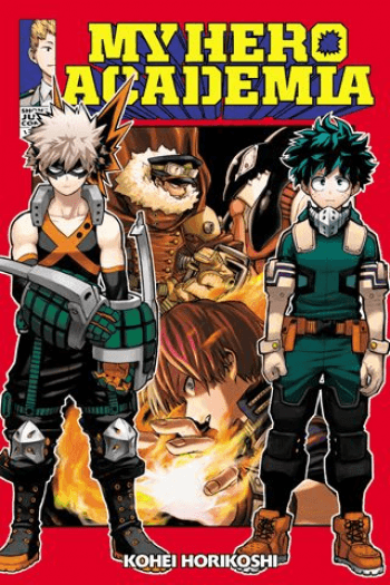 My Hero Academia, Vol. 13 (Manga) - naslovnica