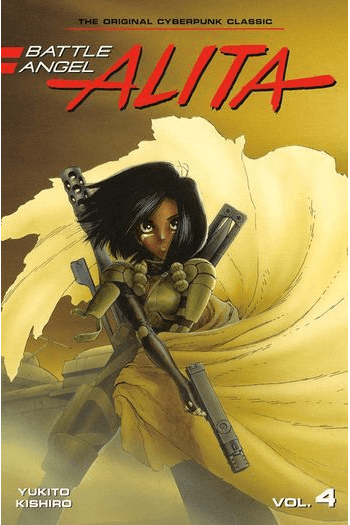 Battle Angel Alita, Vol. 04 (Manga) - naslovnica