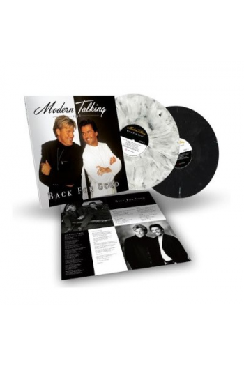 Modern Talking - Back For Good (40th anniv.band) (ltd.black white marbled vinyl) LP - omot