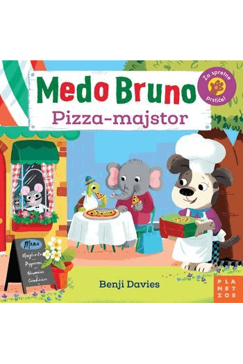 Medo Bruno: Pizza-majstor (Slikovnica) - naslovnica