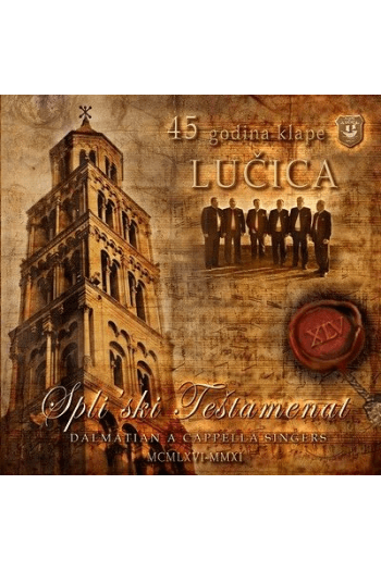 Klapa Lučica - Spli'ski Teštament CD - omot