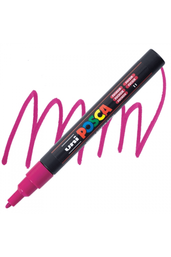 Marker Uni pc-3m Posca fuksija - slika proizvoda