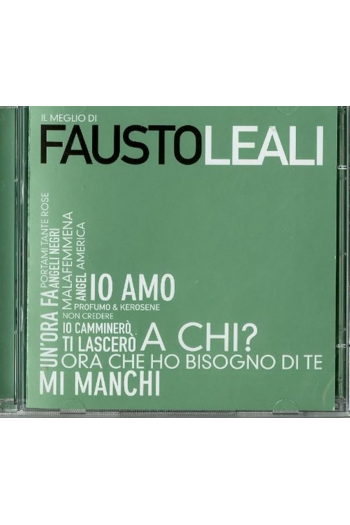 Fausto Leali - Il Meglio Di...Fausto Leali CD - omot