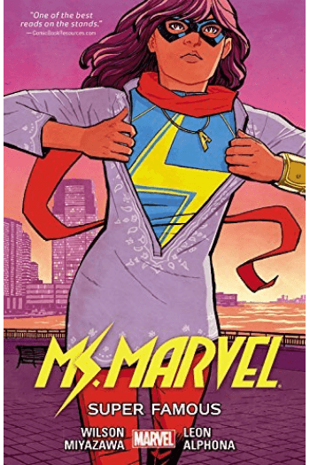 Ms. Marvel Vol. 5: Super Famous (Strip) - naslovnica