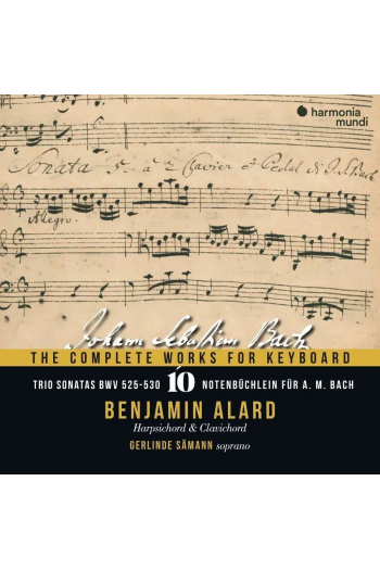 Johann Sebastian Bach - Complete Works For Keyboard Vol 10 CD - omot