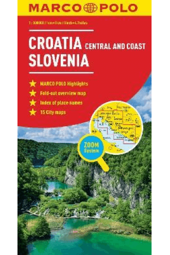 Marco Polo Map: Croatia/Slovenia - naslovnica