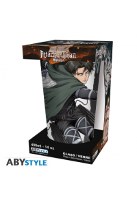 Attack On Titan - Large Glass - 400ml - Levi S4 - - slika proizvoda