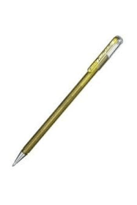 Gel pen 1,0 PENTEL Hybrid Dual Metallic K110-DX zlatni P12/576 - slika proizvoda