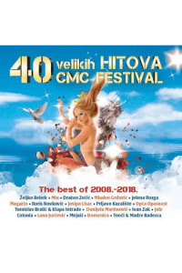 Razni izvođači - 40 velikih hitova - CMC Festival CD - omot