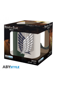 ATTACK ON TITAN - Mug - 460 ml - Emblem S4 - cardboard box - slika proizvoda