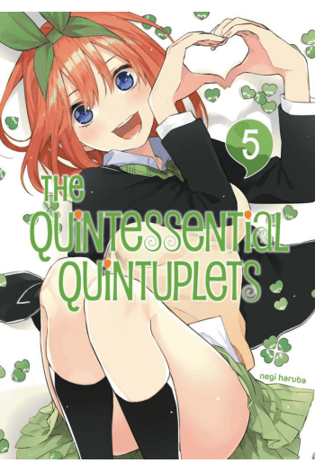 Quintessential Quintuplets, Vol. 05 (Manga) - naslovnica