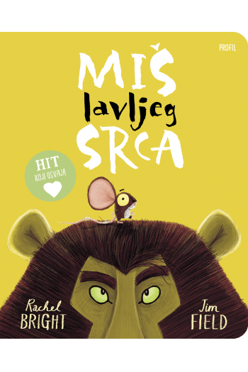 Miš lavljeg srca (Slikovnica) - naslovnica