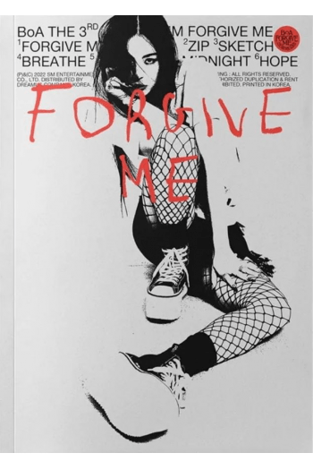 Boa - Forgive Me ( Forgive ver.) CD - omot