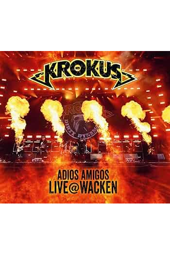 Krokus - Adios Amigos Live @ Wacken CD + DVD - omot