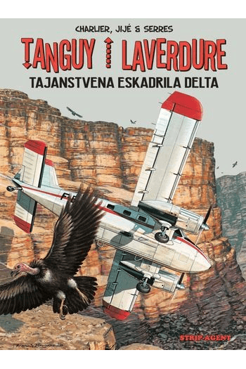 Tanguy i Laverdure integral 7: Tajanstvena eskadrila Delta (Strip) - naslovnica