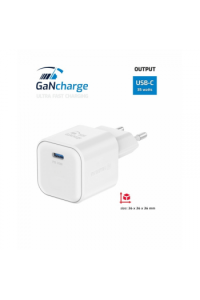 Swissten Punjač Za Ac220, Gan, 35W, 1Xusb-C, 3A, Bijeli - slika proizvoda