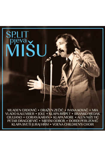 Razni Izvođači - Split Pjeva Mišu CD - omot