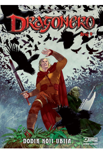 Dragonero: Dodir koji ubija (Strip) - naslovnica