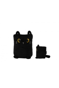 Čaša za olovke iTotal Cat crna XL2851