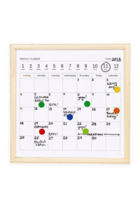 Mini White Bord Calendar - slika proizvoda