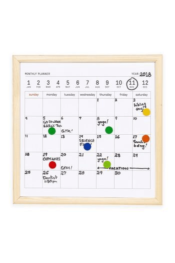 Mini White Bord Calendar - slika proizvoda
