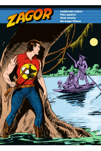 Zagor knjiga 3 (Strip) - naslovnica