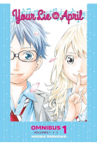 Your Lie In April Omnibus, Volume 01 (Manga) - naslovnica