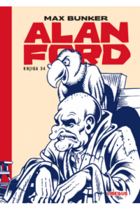 Alan Ford 034: Crne planine Južne Dakote (Strip) - naslovnica