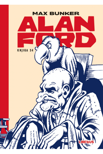 Alan Ford 034: Crne planine Južne Dakote (Strip) - naslovnica