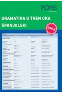 PONS gramatika u tren oka španjolski - naslovnica
