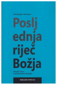 Posljednja riječ Božja - naslovnica