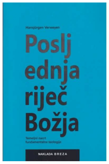 Posljednja riječ Božja - naslovnica