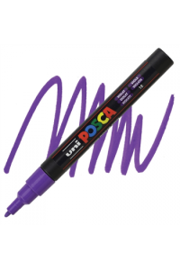 Marker Uni pc-3m Posca ljubičasti - slika proizvoda