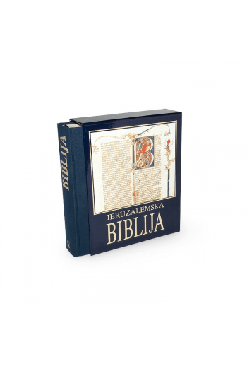 Jeruzalemska Biblija - tvrdi uvez, platno - naslovnica