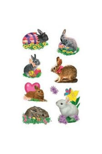 Naljepnice uskrs - zeko