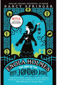 Enola Holmes 2: Case of the Left-HandedLady - naslovnica