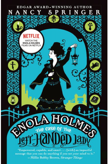 Enola Holmes 2: Case of the Left-HandedLady - naslovnica