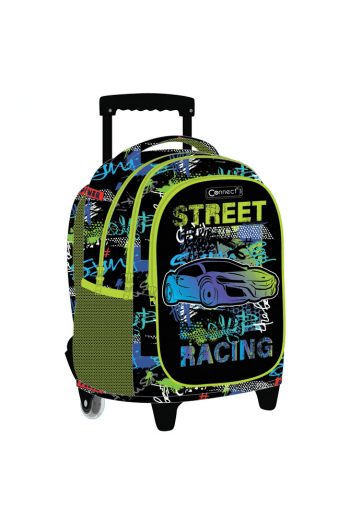 Ruksak školski s kotačićima Street Racing 24.Connect basic ~ 1/4 - slika proizvoda