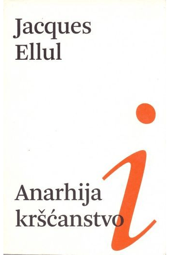 Anarhija i kršćanstvo - naslovnica