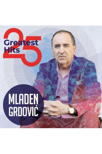Mladen Grdović - 25 Greatest Hits LP - omot