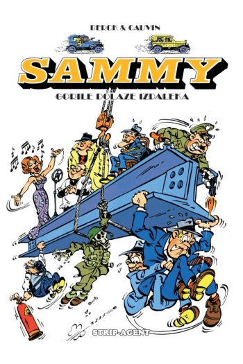 Sammy 8: Gorile dolaze izdaleka (Strip) - naslovnica