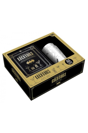 Gotham City Cocktails Gift Set: Official Handcrafted Food & Drinks From the World of Batman (Kuharica) - naslovnica